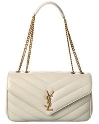 Saint Laurent - Loulou Medium Leather Shoulder Bag - Lyst