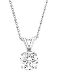 Amairah - 14K 1.50 Ct. Tw. Lab-Grown Diamond Pendant Necklace - Lyst
