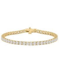 Lab Grown Diamonds - 14K 1.00 Ct. Tw. Lab-Grown Diamond Tennis Bracelet - Lyst
