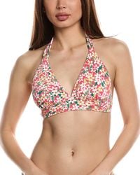 Tommy Bahama - Island Cays Flora Reversible Halter Bikini Top - Lyst