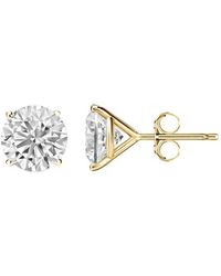 Forever Creations Signature - Forever Creations 14K 0.50 Ct. Tw. Lab Grown Diamond Studs - Lyst