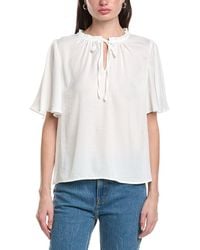 Vince Camuto - Tie Neck Princess Sleeve Blouse - Lyst