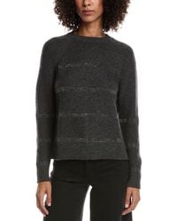 Forte - Crystal Wool & Cashmere-Blend Raglan Sweater - Lyst