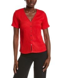 Anne Klein - Crinkle Top - Lyst