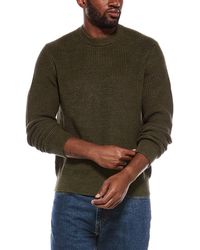 Madewell - Marled Shaker Stitch Crewneck Sweater - Lyst