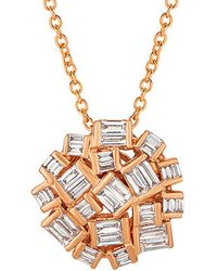 Le Vian - Le Vian 14k Rose Gold 0.43 Ct. Tw. Diamond Pendant Necklace - Lyst