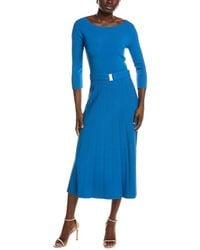 Tahari - The Sumner Sweater Dress - Lyst