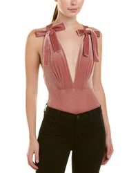 MISA Los Angles Thelma Bodysuit - Pink
