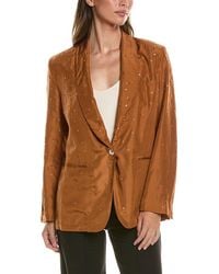 forte_forte - Silk Jacket - Lyst