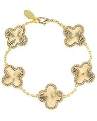 Rivka Friedman - 18K Plated Cz Bracelet - Lyst