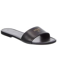 Celine - Coast Leather Mule - Lyst