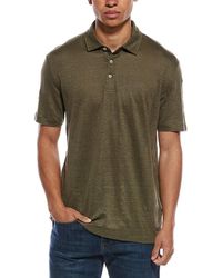 BOSS - Parris Linen Polo Shirt - Lyst