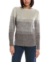 Tommy Bahama - Shimmer Ombre Puff Sleeve Wool-blend Sweater - Lyst