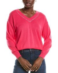 Brodie Cashmere - Wool & Cashmere-Blend Hot Fix Studded Jumper - Lyst
