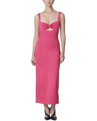 Carolina Herrera - Sweetheart Silk-blend Dress - Lyst