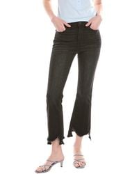 FRAME - Le Crop Tilt Stiletto Mini Bootcut Jean - Lyst