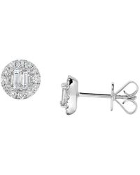 H.J. Namdar - 14K 0.65 Ct. Tw. Diamond Halo Earring - Lyst