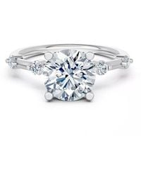 Lab Grown Diamonds - 14K 1.45 Ct. Tw. Lab-Grown Diamond Ring - Lyst