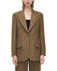 Adam Lippes - Brody Wool & Silk-Blend Jacket - Lyst