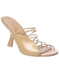 Ferragamo - Altaire Strappy Leather Mule - Lyst
