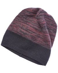 Portolano - 100% Cashmere Slouchy Hat - Lyst