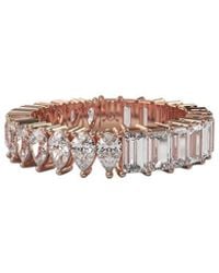 Lab Grown Diamonds - 14K Rose 3.50 Ct. Tw. Lab-Grown Diamond Ring - Lyst