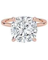 Lab Grown Diamonds - 14K Rose 4.01 Ct. Tw. Lab-Grown Diamond Ring - Lyst