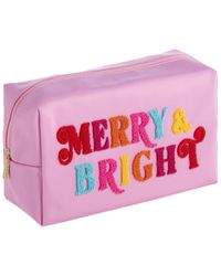 Shiraleah - Cara Merry & Bright Large Cosmetic Pouch - Lyst