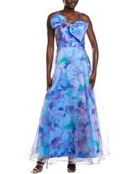 Eliza J - Sleeveless Solid Maxi Dress - Lyst