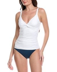 Tommy Bahama - Pearl Twist Underwire Tankini Top - Lyst