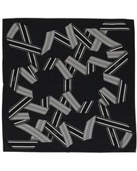 Brioni - Patterned Silk-Blend Scarf - Lyst