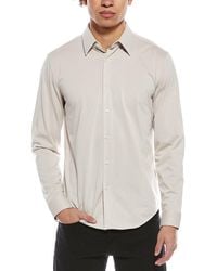 Theory - Sylvain Nd.Structure Woven Shirt - Lyst