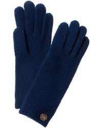 Bruno Magli - Honeycomb Stitch Cashmere Glove - Lyst