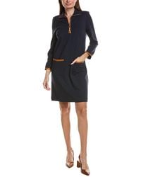 tyler boe - Helena Ponte Trimmed Dress - Lyst