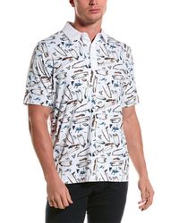 Callaway Apparel - All Over Golf Course Critter Print Polo Shirt - Lyst