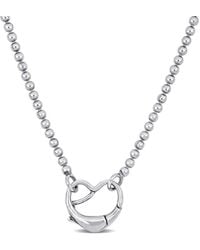 Italian Silver - Necklace - Lyst