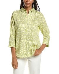 Foxcroft - Margie 3/4-Sleeve Cheetah Shirt - Lyst