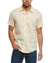 BOSS - Roan Kent Linen-Blend Shirt - Lyst