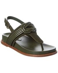 Alexandre Birman - V 40 Leather Sandal - Lyst