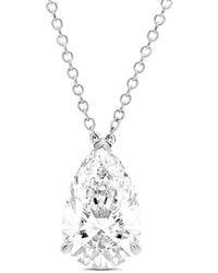 Amairah - 14K 1.00 Ct. Tw. Lab-Grown Diamond & Gemstone Pendant Necklace - Lyst