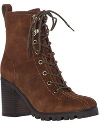 PAIGE - Christie Suede Boot - Lyst