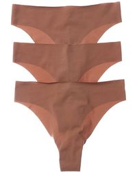 Cosabella - 3Pk Free Cut Micro High-Waist Thong - Lyst