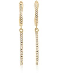 Suzy Levian CZ Jewelry - Suzy Levian Cz Dangle Earrings - Lyst