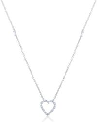 Diana M. Jewels - 14k 0.24 Ct. Tw. Diamond Necklace - Lyst