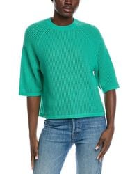 Autumn Cashmere - Mesh Cashmere Sweater - Lyst