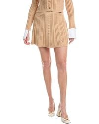 House of Harlow 1960 - Maeve Cable Knit Flared Mini Dress - Lyst
