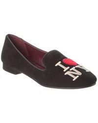 Kate Spade - Lounge New York Suede Loafer - Lyst