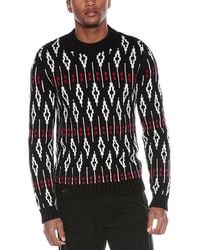 Valentino - Iconic Stud Wool Crewneck Sweater - Lyst
