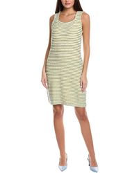 St. John - Slub Tweed Dress - Lyst
