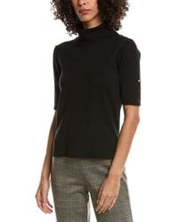 Tahari - Elbow Sleeve Turtleneck Sweater - Lyst
